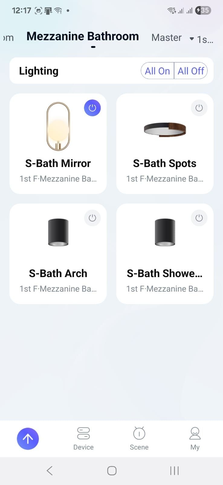 App mezzanine bathroom