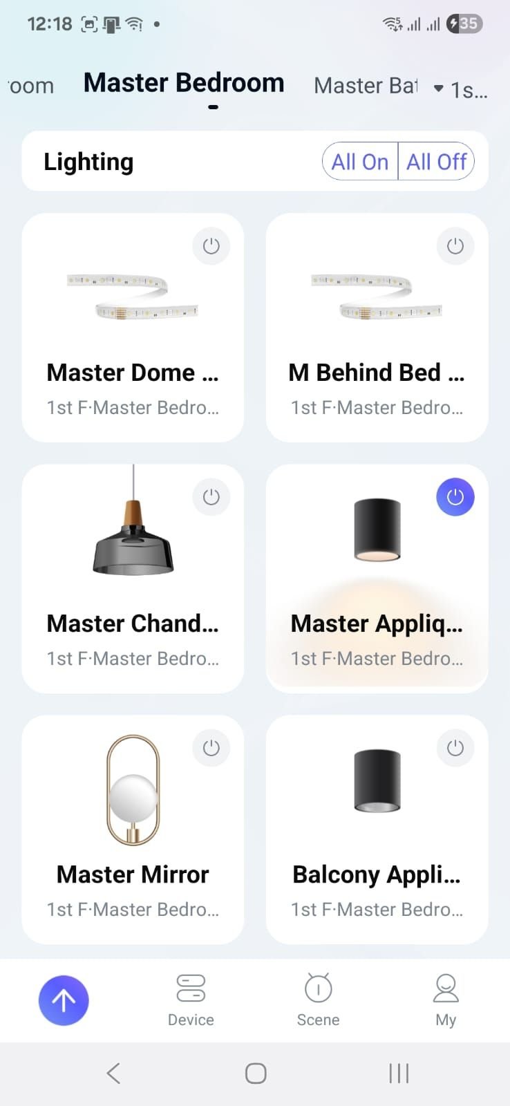 App master bedroom