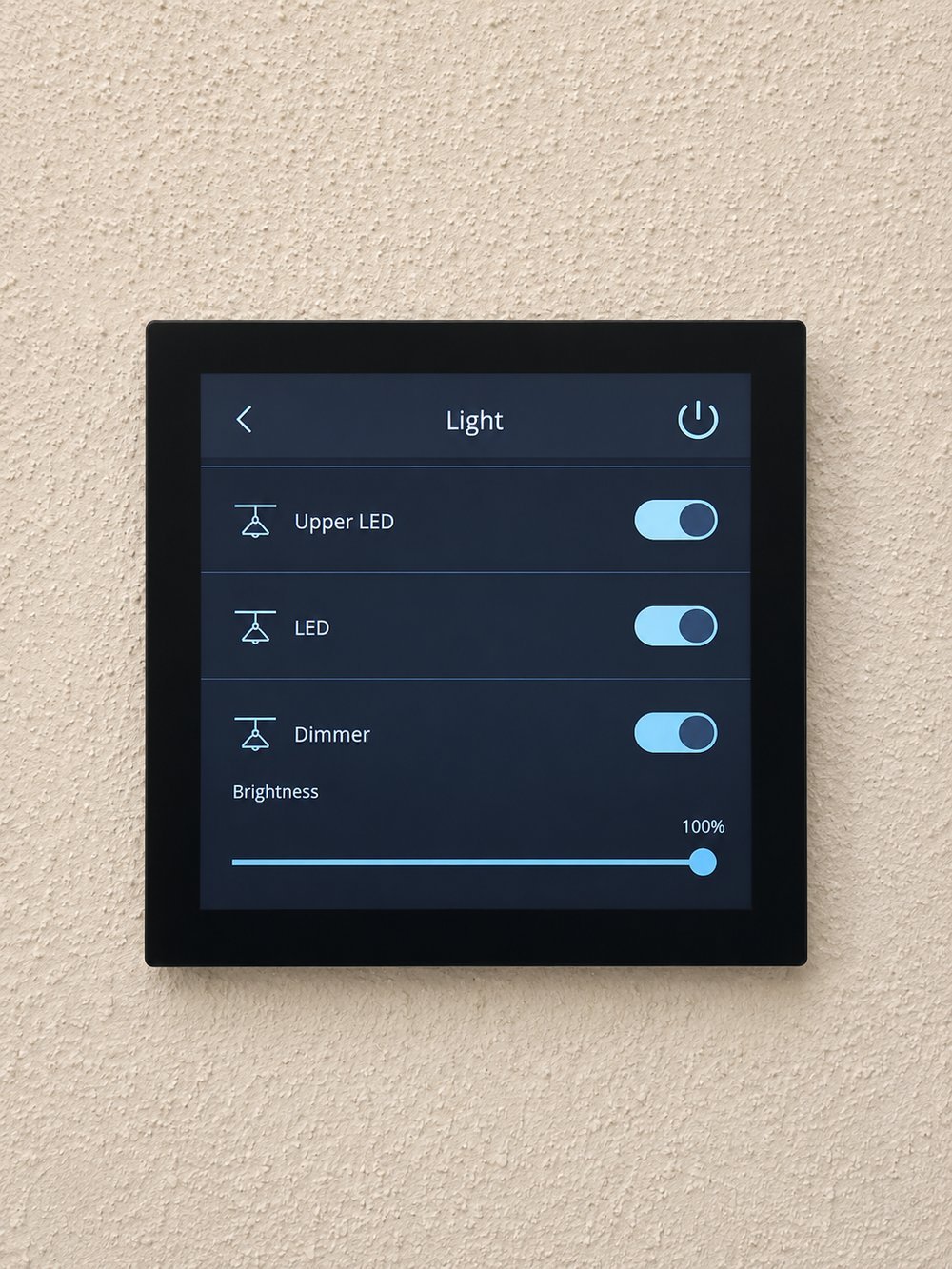 Granite lighting panel