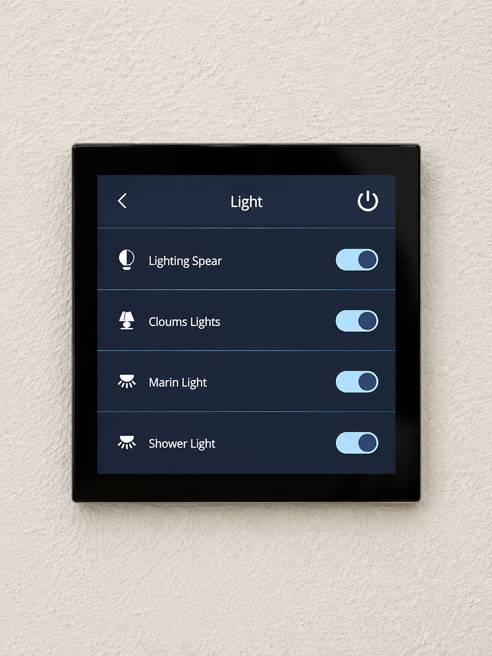 Granite lighting scenes