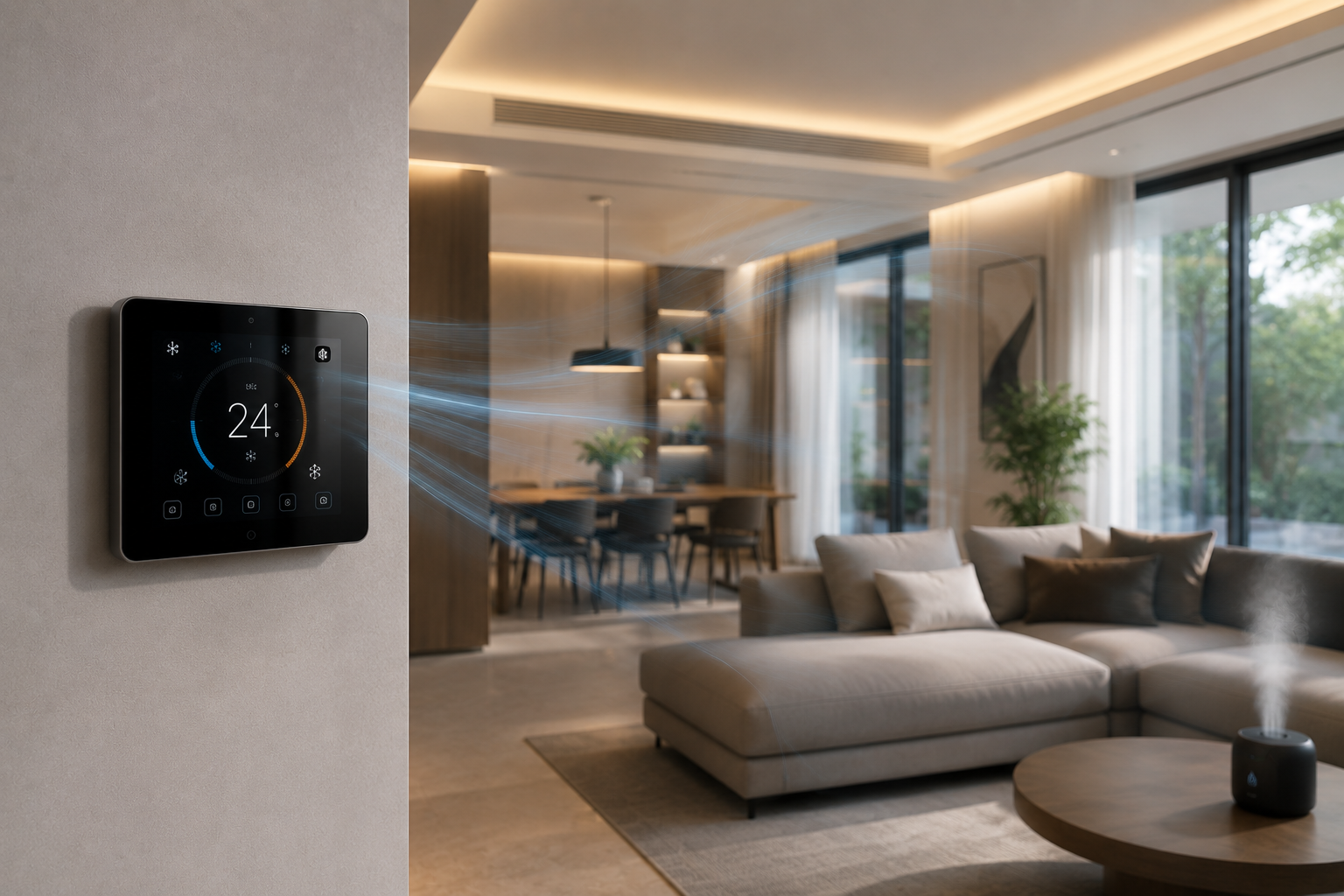 Climate control in a modern home