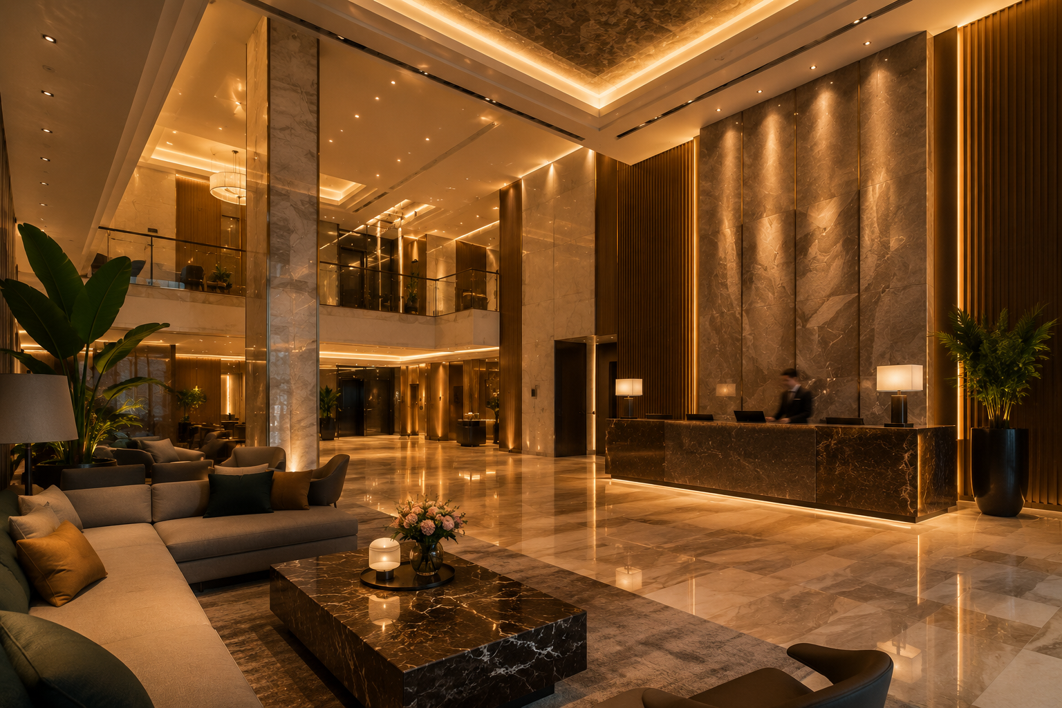 Luxury hotel