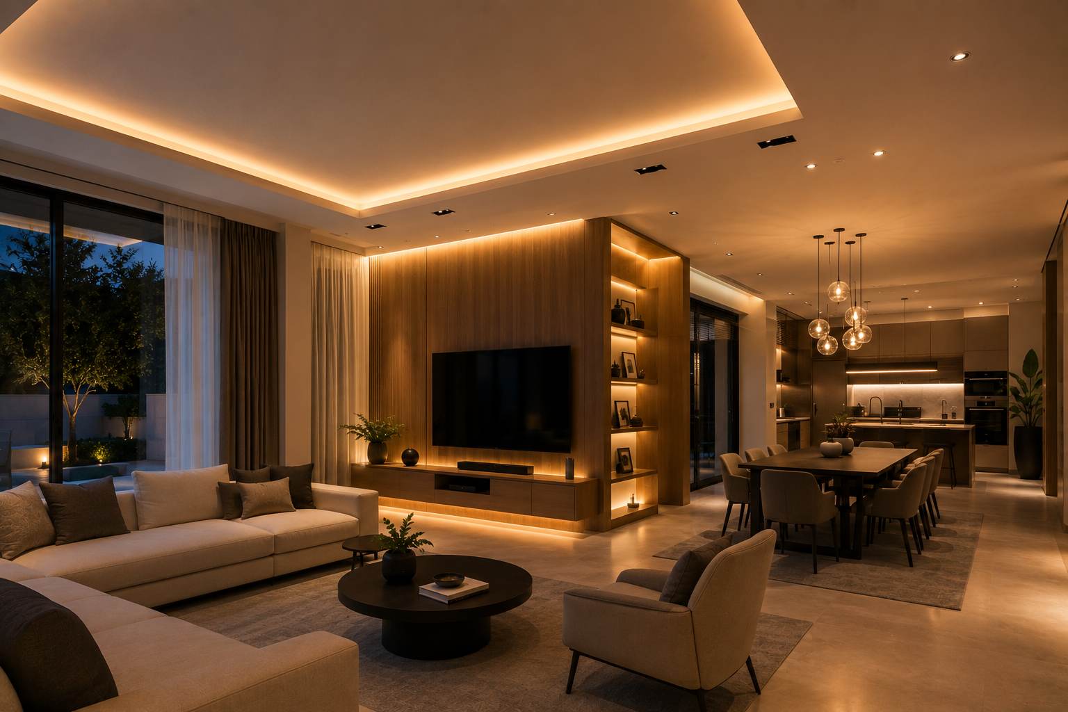 Automated curtains and shading