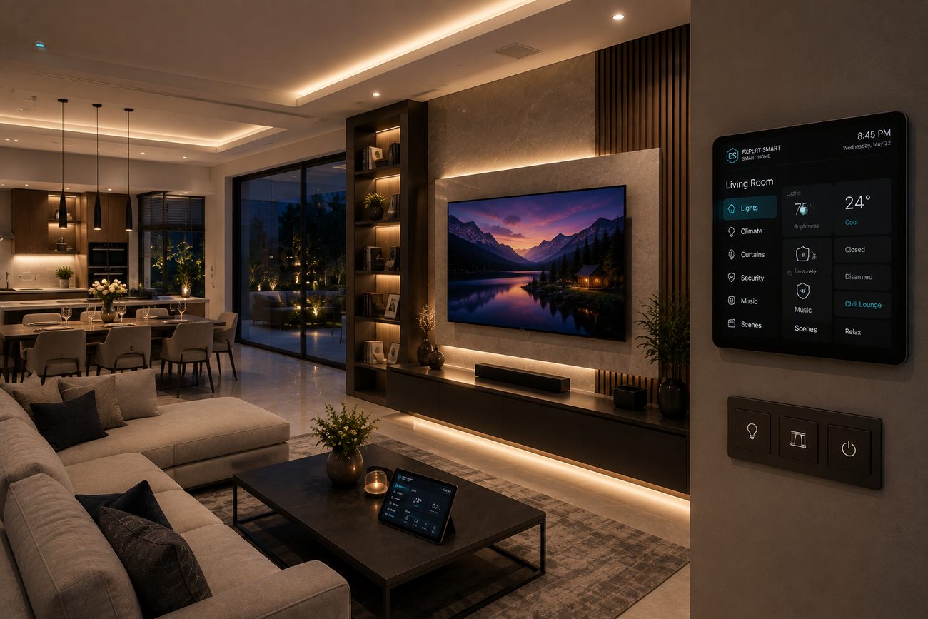 Smart living room interface